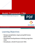 Pertemuan 3-Model Framework CRM