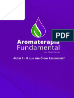 Aromaterapia Fundamental - O que sao OEs