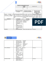 Formato Planeación de Clase