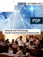 Science and Technology Social Transformation in Rural India: Yk Gist