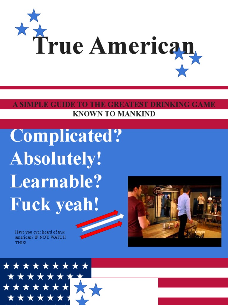 How To Play True American | PDF