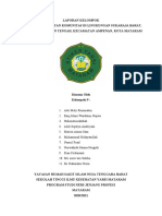 Laporan Komunitas Kelompok 9. Ling. Sukaraja Barat