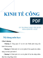 Chương 1 Môn Kinh Tế Công