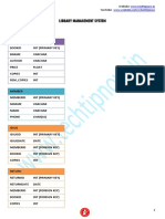 Library Managment System Python Mysql Code