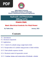 Hydraulic and Pneumatic (Meng 5271) : Chapter Eight Basic Electrical Controls For Fluid Power