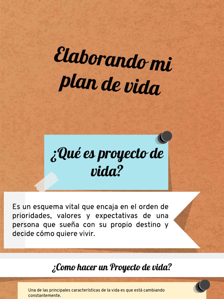 Elaborando Mi Plan de Vida 1 | PDF