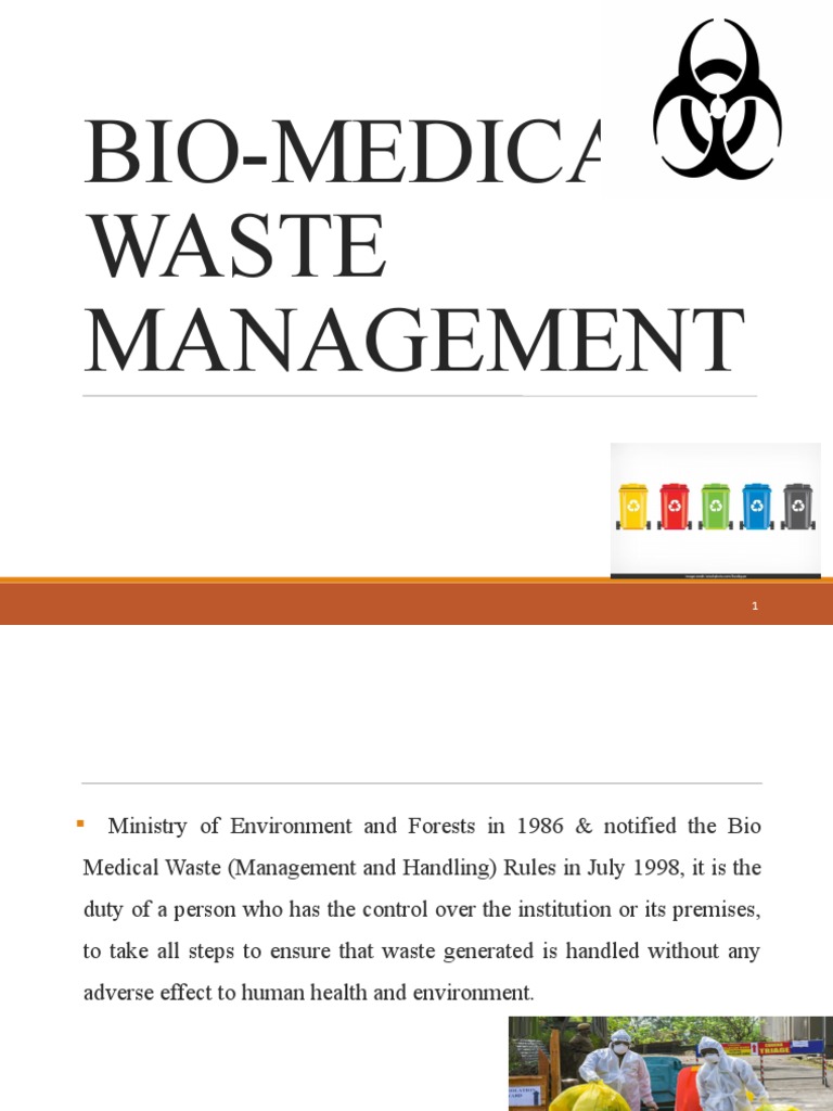 BioMedical Waste Management PDF