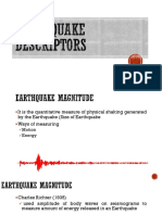 Lesson No. 4 - Earthquakes Descriptors-1