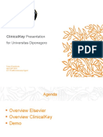 Clinicalkey Presentation: For Universitas Diponegoro