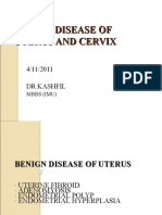 Benign Disease of Uterus and Cervix