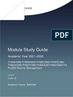 Module Study Guide: Academic Year 2021 - 2022
