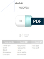 build your capsule Coni-Snap white-blue with Nutr text