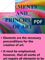 Unit 2. 3. Elements and Principles of Art