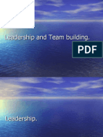 Leadership and Team Building-1