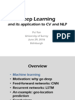 Wuchwcdeep Learning and Its Application To CV and NLP - 0