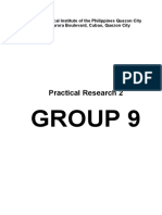 Group 9: Practical Research 2