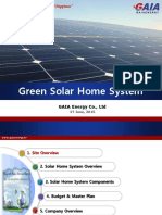GAIA Green Solar Home System
