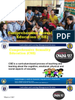 Comprehensive Sexuality Education (CSE)