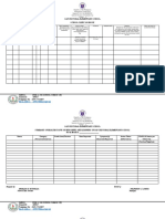 San Cristobal Elementary School School Clinic Logbook