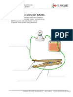 Arbeitsblatt Strom Schalter