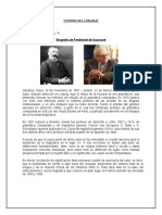 Biografia de Saussure