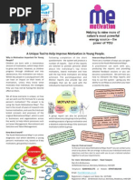 Me Motivation Youth Flyer