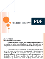 PPT Politici Educationale