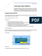 Sem II - Formula Dalam Spreadsheets pt4