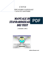 C.O.N.I.: Osservatorio Nazionale Capacità Motorie