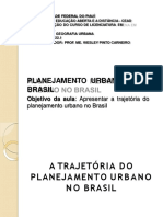 O Planejamento Urbano No Brasil