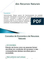 3 Ambiente, Economia e Sustentabilidade PPT
