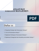 STRATEGI MANAJEMEN