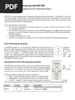 Introduction To Programming With RAPTOR