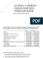 Latihan Soal Laporan Keuangan Kas Dan Rekonsiliasi Bank