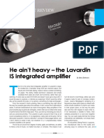 He Ain'T Heavy - The Lavardin Is Integrated Amplifier: Equipment Review