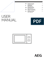 Microunde User Manual