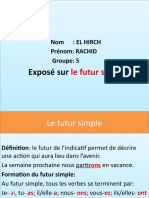 Le Futur Simple - EL HIRCH RACHID