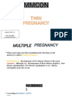 Twin Pregnancy Complications