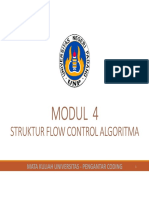 P5 - Slide 4. Struktur Flow Control Algoritma