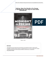 Reviews Reviews: IYGWFVGVYVSP // PDF Midnight in Peking: How The Murder of A Young Englishwoman Haunted The..