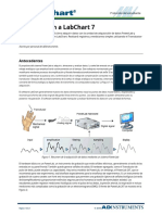 Introduction To LabChart 7 Student Protocol - Af.es