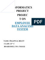 Employee Data Analysis IP