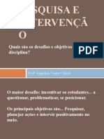 Pesquisa e Intervenção 4