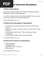 Top 20 Spring Boot Interview Questions - Javatpoint