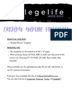 Enjoy Your Freebie!: What'S in This PDF?