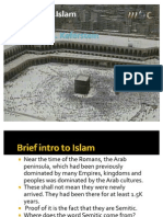 Brief Intro To Islam