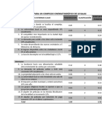 Matriz Efe para Complejo de Cines