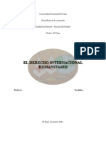 Derecho Internacional Humanitario