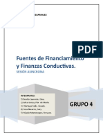 GRUPO 4 - FUENTES DE FINANCIAMIENTO Y FINANZAS CONDUCTISTAS