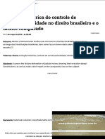 Evolução Histórica Do Controle de Constitucionalidade No Direito Brasileiro e o Direito Comparado - Âmbito Jurídico - Educação Jurídica Gratuita e de Qualidade